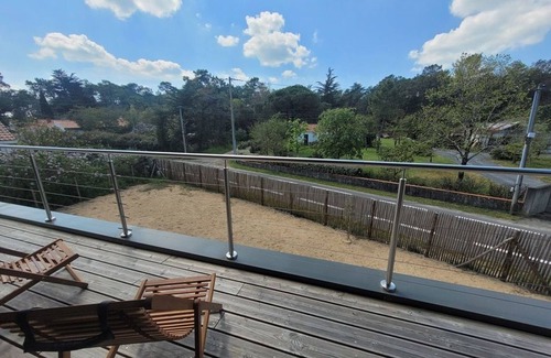 Saint-Jean-de-Monts Casa | Casa moderna para 10 personas borde de bosque, cerca de playa y comercios