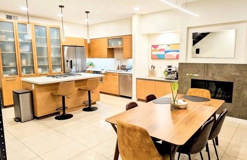 Mission Hills Casa | Modern Hillside Oasis with Jacuzzi, Ocean Views, BBQ, EV Charger, Treetop Master