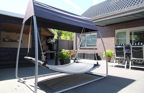 Limmen Villa | Moderna casa de vacaciones con terraza en Limmen