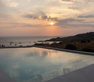 Koundouros Casa | Modern home with 2 apartments, a swimming pool and sea view, in the area of Koundouros