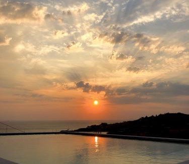 Koundouros Casa | Modern home with 2 apartments, a swimming pool and sea view, in the area of Koundouros