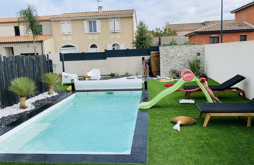 Latour-Bas-Elne Casa | Modern House close to any facilities and to the beach