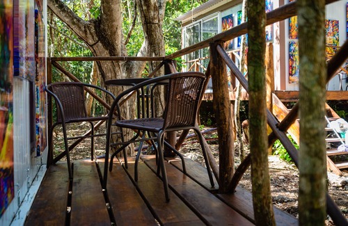 Akumal Cabina | Modern house in a jungle with private outside jacuzzi