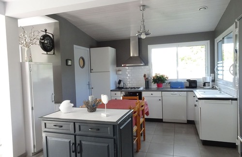 Dragey-Ronthon Casa | Casa moderna no lejos del Mont Saint-Michel