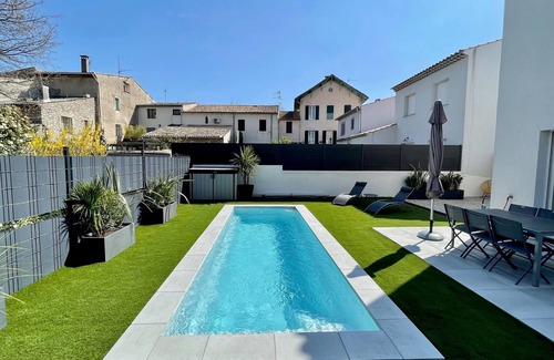 Nans-les-Pins Casa | MODERN HOUSE WITH POOL