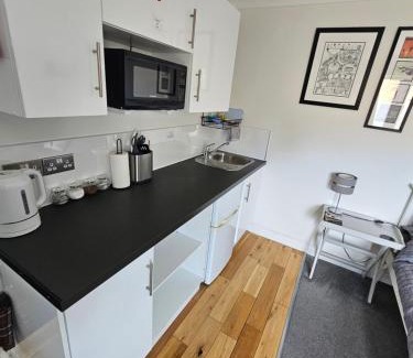 Hanham Apartamento | Modern immaculate studio with AC & parking, outside the CAZ