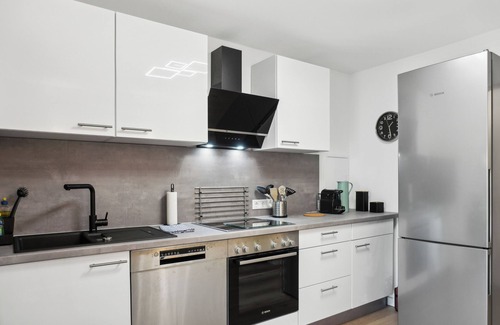 Westerdeichstrich Apartamento | Modern KüstenHygge 1 with garden & parking space