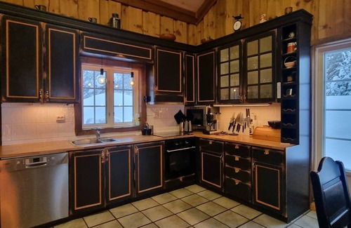 Flesberg Cabina | Modern log cabin on Blefjell