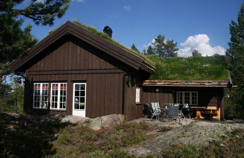 Flesberg Cabina | Modern log cabin on Blefjell