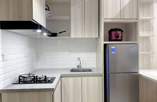 Cikarang Apartamento | Modern Look And Restful 2Br Vasanta Innopark Apartment