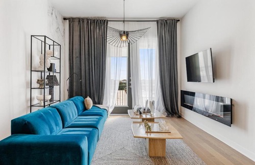 Washington Ave./ Memorial Park Apartamento | Modern Lux Stay with City Views