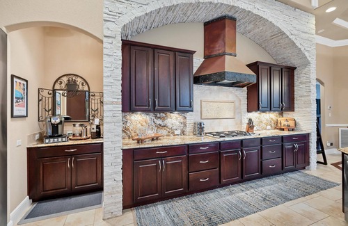 Leander Villa | Modern Mediterranean Villa w/ Luxe Amenities / Golf Cart / Handicap Accessible