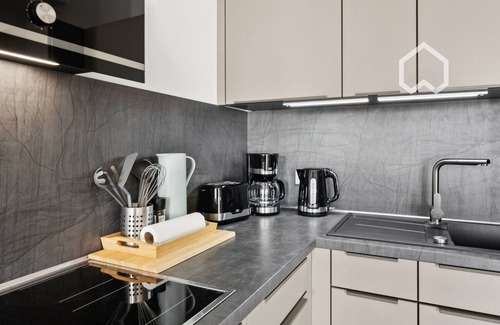 Zwenkau Apartamento | Modern new-build apartment with balcony - living in Zwenkau