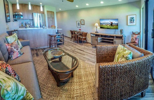 Kaunakakai Condominio | ¡Disfrútalo todo! Suite frente al mar recientemente renovada con cocina completa, TV + ventiladores de techo – Molokai Shores 131