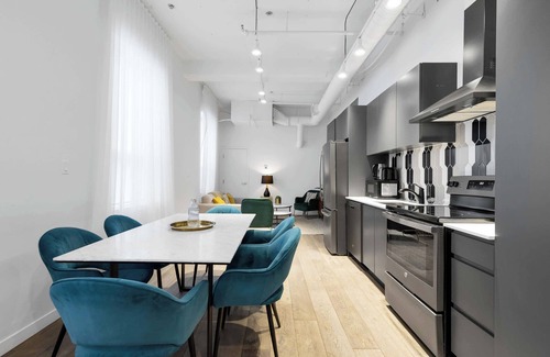 Downtown Montreal Apartamento | Downtown| Cozy 1BD 1BA|4Guests