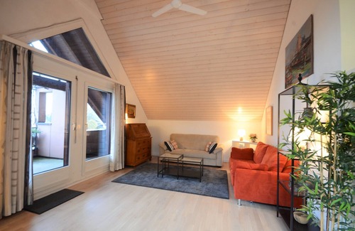 Interlaken Apartamento | Moderno ático. Vistas a la montaña. Buena ubicación