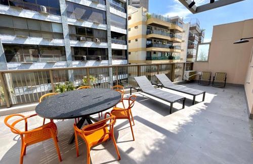 Leblon Apartamento | Ático moderno con terraza en Leblon