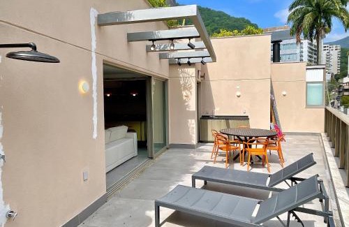 Leblon Apartamento | Ático moderno con terraza en Leblon