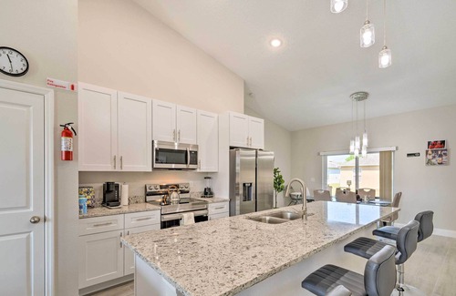 Poinciana Casa | Modern Poinciana Gem w/ Game Room, 18 Mi to Disney