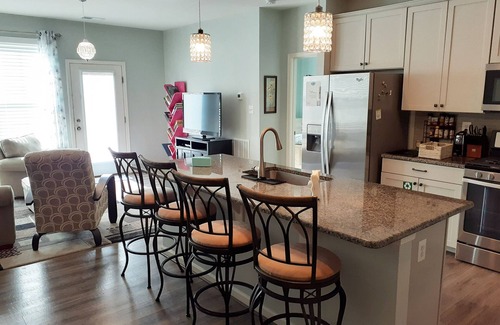 Millville Casa | Modern resort community town home — 4 miles to the beach! Quiet, clean, safe.