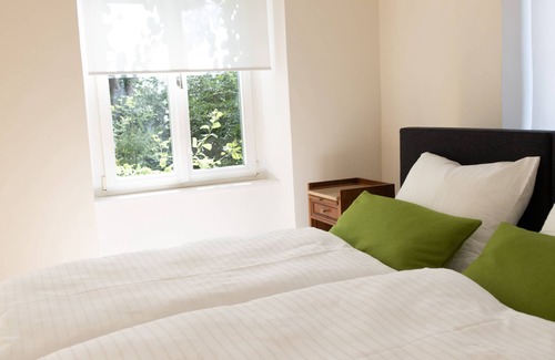 Riedlingen Cama Y Desayuno | modern room in historical villa 2