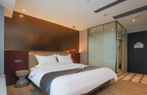 Feishajiao Apartamento | Modern Space Hotel-Guangzhou Nansha Wanda Plaza near Line4 STN&Line18 STN
