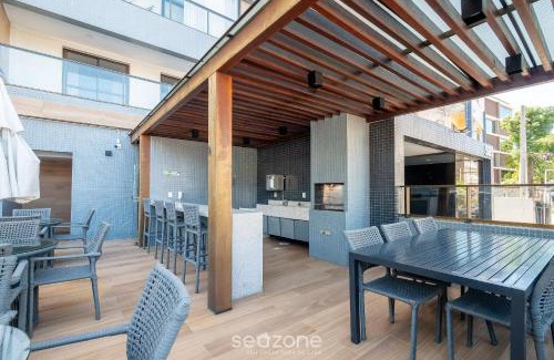 Federacao Apartamento | Estudio Moderno en condominio con piscina HFO0208