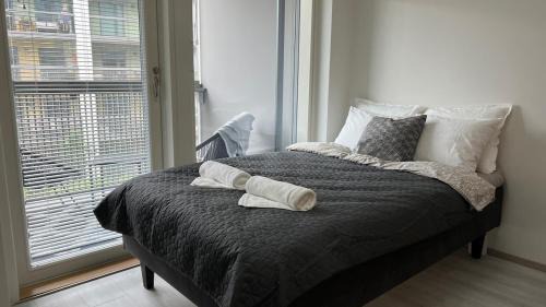 Keskinen District Apartamento | Modern Studio in Kalasatama, Hki