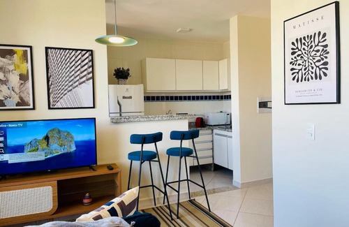Sao Carlos Apartamento | Modern Studio, Panoramic View