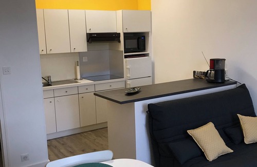 Benodet Apartamento | Modern T2, 300 m from the beach, free private parking