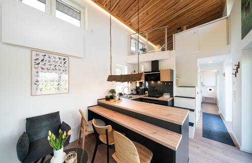 Wanna Casa | Modern Tinyhaus peat house in Ahlenmoor near the North Sea Wadden Sea