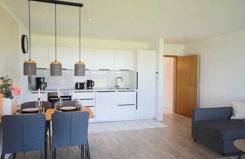 Fahrdorf Apartamento | Modern vacation apartment N°9 Stexwig with panoramic Schlei view