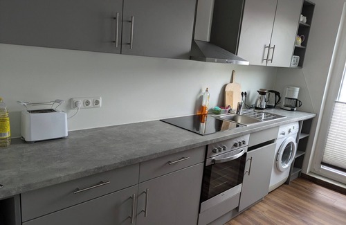 Center Apartamento | Modern vacation apartment with skyline view: Your hideaway in WHV