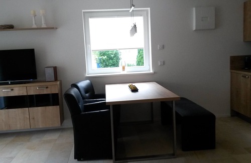Oberstaufen Apartamento | Moderno apartamento nuevo en el Kurpark con TG y terraza.