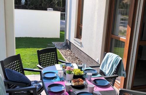 Trzesacz Apartamento | Apartamento moderno "Momentum" con jardín en el mar Báltico cerca de Rewal (Polonia))