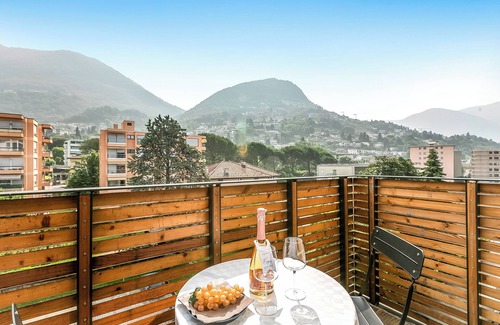 Viganello Apartamento | Modern Viganello - Bre apartment, Viganello (Lugano), Switzerland