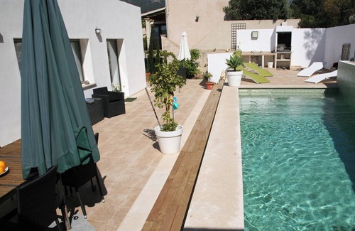 Soller Villa | Villa moderna con piscina y vistas al mar.