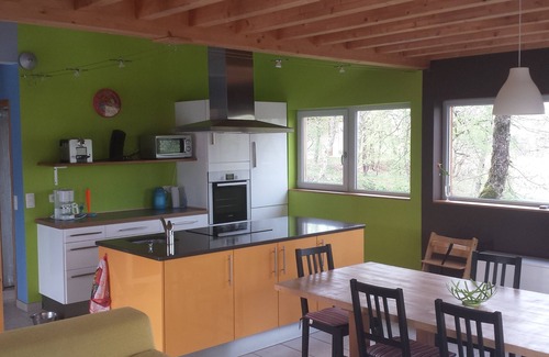 Luzech Casa | Modern wooden house with tree terrace and private heated pool