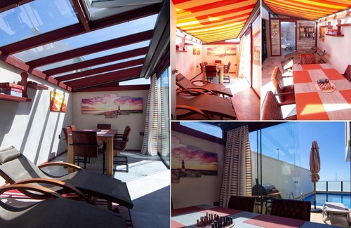 La Listada Casa | CASA MODERNA INDEPENDIENTE CON PISCINA, VISTAS AL MAR Y AL TEIDE EN LA LISTADA