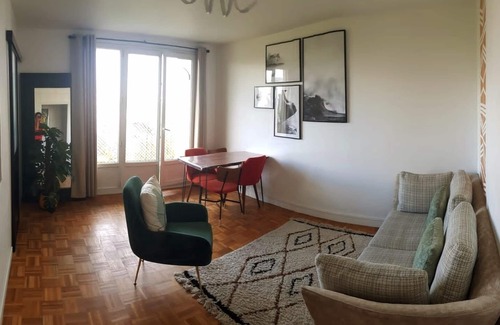 Clichy Apartamento | Moderne 3 Pièces vue sur Seine