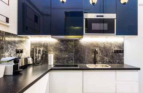 Chaillot Apartamento | Apartamento moderno - 1HAB/4P - AC - Campos Elíseos