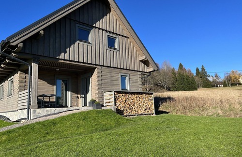Hrebecna Cabaña | Moderne Blockhütte im Erzgebirge - Roubenky Hrebecna 212