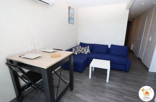 Saint-Cyprien Plage Apartamento | Moderne et lumineux appart face à la mer,