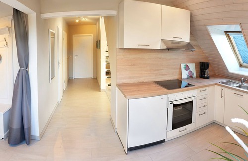 Bunsdorf Apartamento | Moderne Ferienwohnung für bis zu 6 Personen am Wittensee mit Spielscheune