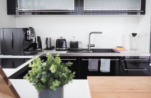 Großraschen Apartamento | Moderne Ferienwohnung mit Seeblick & Terrasse 96qm