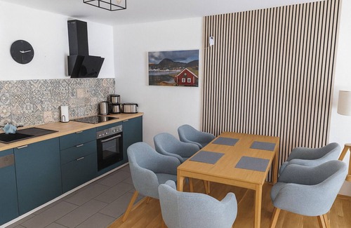 Luckau Apartamento | Moderne Maisonette Ferienwohnung im Skandinavischen Stil