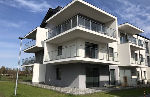 Sztutowo Apartamento | Moderne Seniorenger. Fewo an der Polnischen Ostsee / Neubau / Top Ausstattung