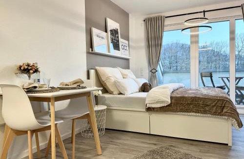 Hessental Apartamento | Modernes Apartment inkl. TG-Stellplatz in der Nähe zum Bahnhof - YUKA Apartments