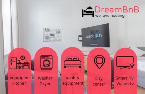 Mitte Apartamento | Modernes Apartment 4 Personen Zentral 56qm WLAN gehobene Ausstattung