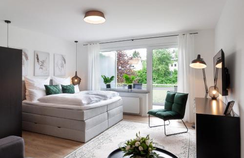 Petersberg Apartamento | Modernes Apartment *Liobablick Nr. 2* - FeWo in Fulda/Petersberg